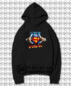 Super Papa Superman Logo Funny