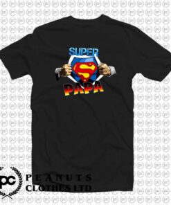 Super Papa Superman Logo Funny z