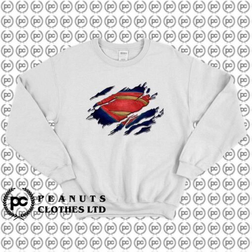 Superman Ripped Steel Symbol X