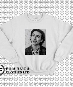 Timothee Chalamet BW Funny x