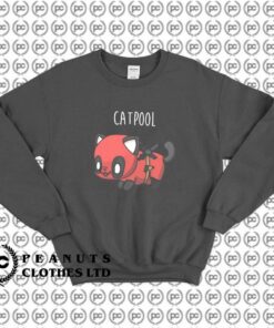 Cute Animal Deadpool Catpool Parody l