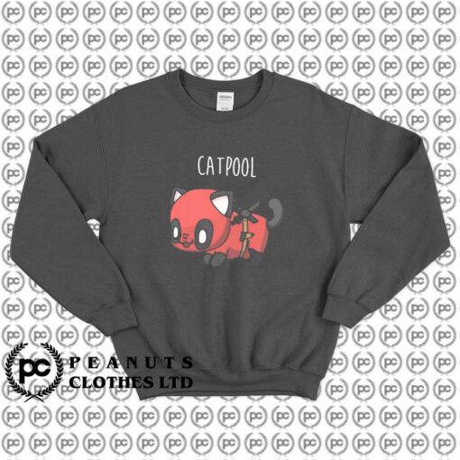 Cute Animal Deadpool Catpool Parody l