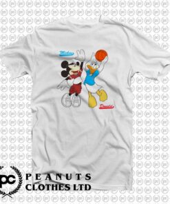 Disney Mickey Donald Play Basketball o