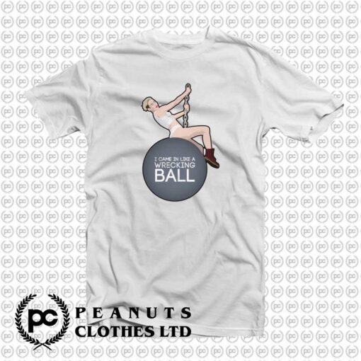 Miley Cyrus On A Wrecking Ball Art O