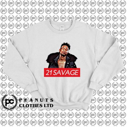 21 Savage Logo Red Box k