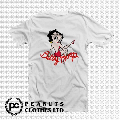 Betty Boop Red Logo Vintage