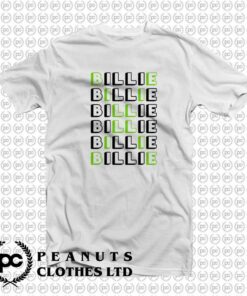 Billie Black Green Name Logo l