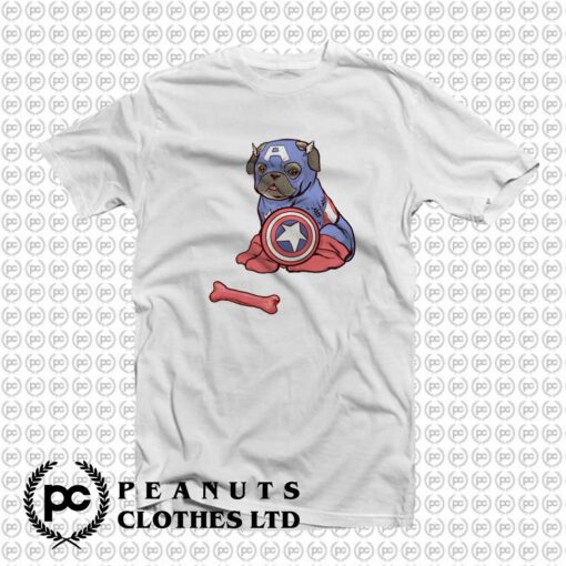 Captain America Pug Funny p