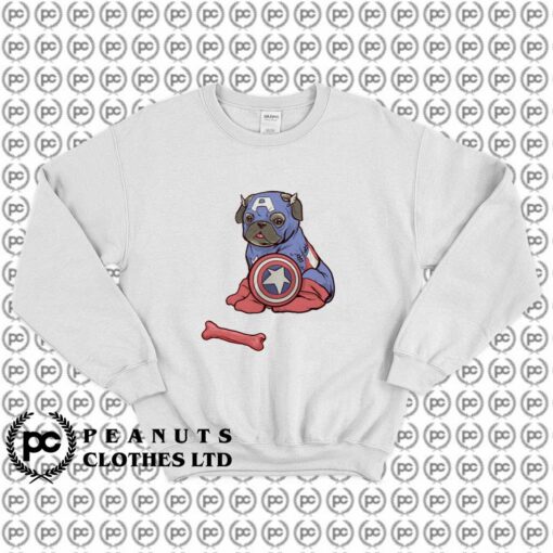 Captain America Pug Funny xc