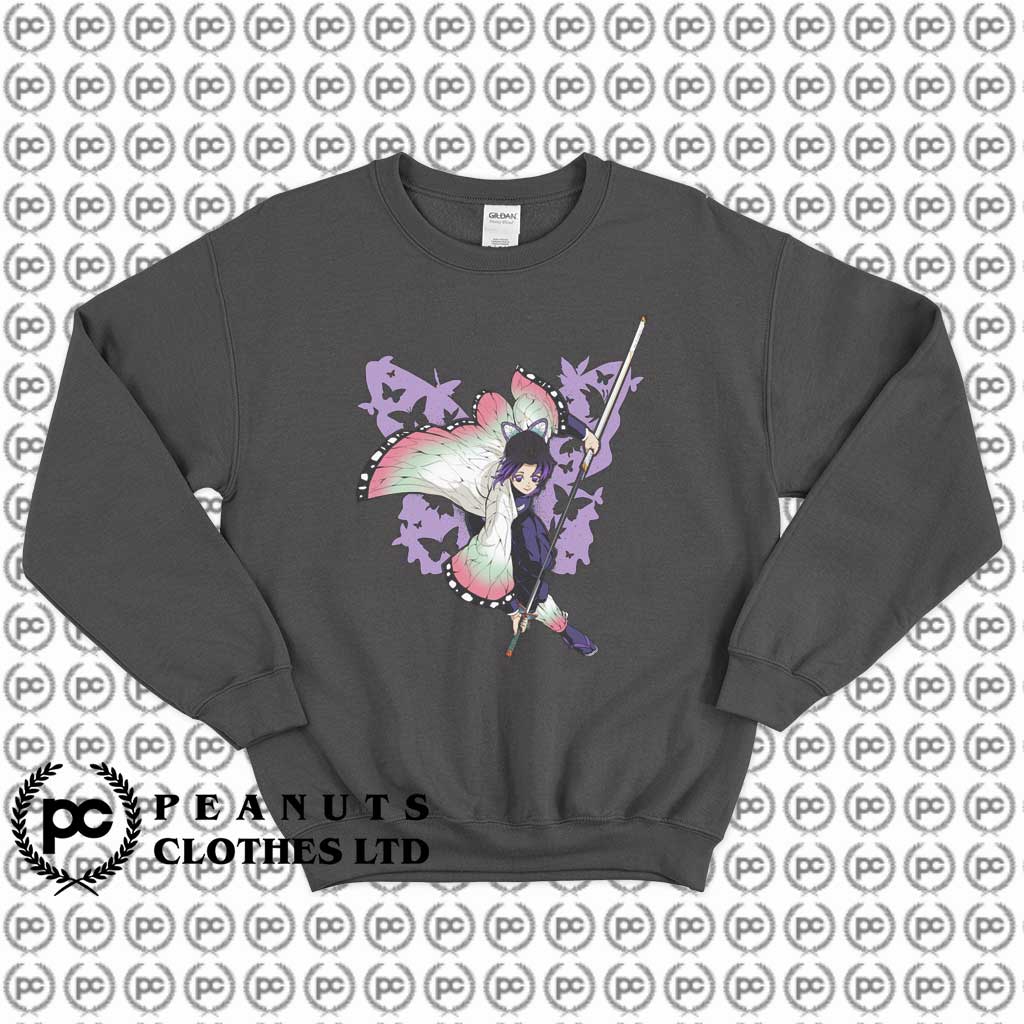 Get Buy Demon Slayer Shinobu Anime Character Sweatshirt Custom