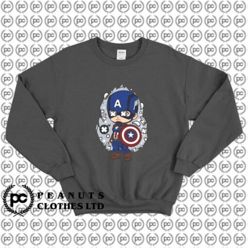 Little Captain America Art ml