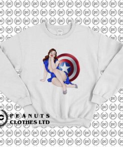 Peggy Carter Pinup Captain America x