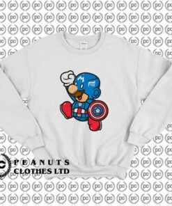 Super Mario Jump Captain America o