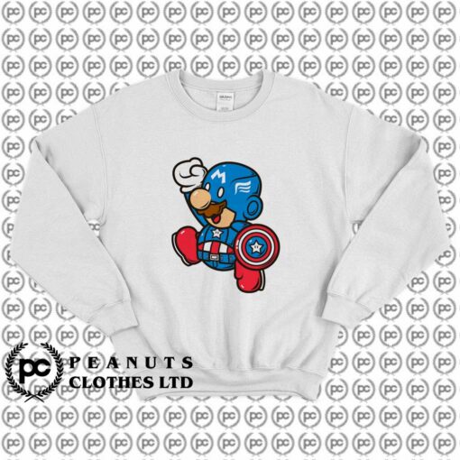 Super Mario Jump Captain America o