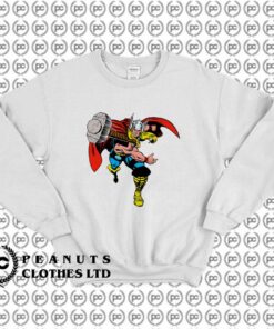 Vintage Thor Hammer Toss Cartoon h