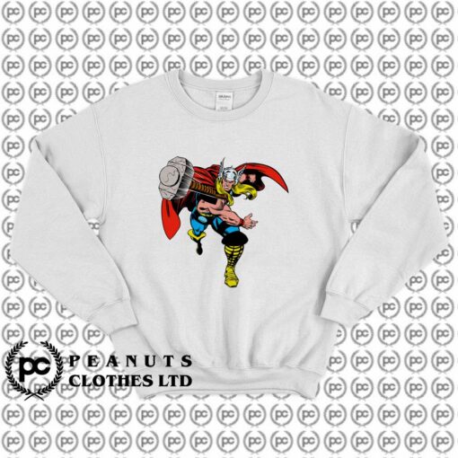 Vintage Thor Hammer Toss Cartoon h