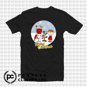 Charlie Brown Snoopy Merry Christmas X