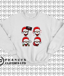 Christmas Many Santa Claus Cute l