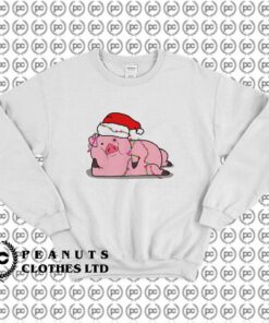 Christmas Pig Relax Holiday l