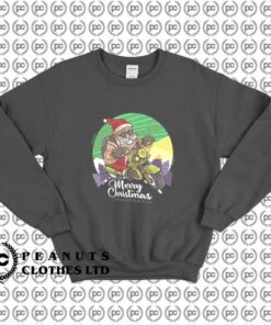 Christmas Santa Claus Riding Motorbike l