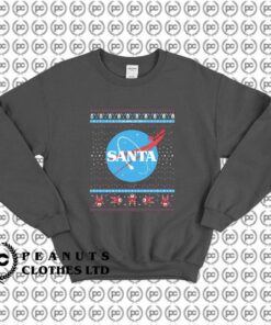 Christmas Santanaut Nasa Logo Parody l