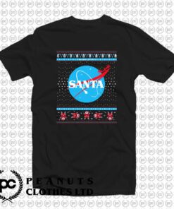 Christmas Santanaut Nasa Logo Parody x