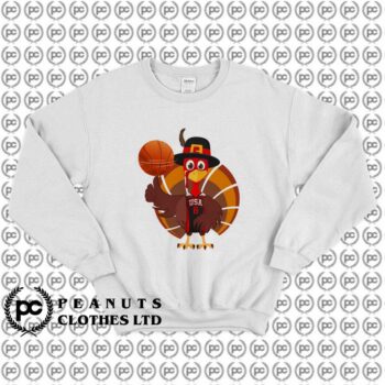 Cute Basketball Turkey Thanksgiving k