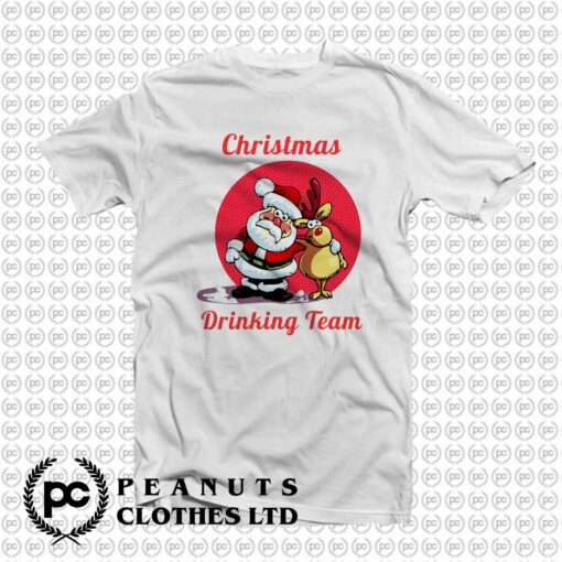 Drinking Christmas Team Cute Cartoonmxpo