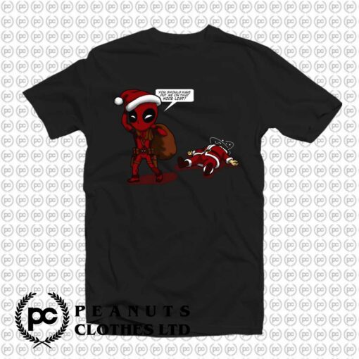 Funny Christmas Deadpool Santa Claus lx