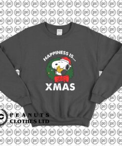 Happiness is Xmas Snoopy Christmas