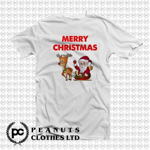 Marry Christmas Santa Claus Deer kx