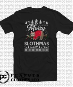 Merry Christmas Slothmas Funny Sloth m