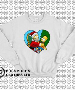 Simpsons Christmas Homer Santa Parody l