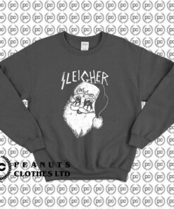 Sleigher Black Metal Santa Clause l