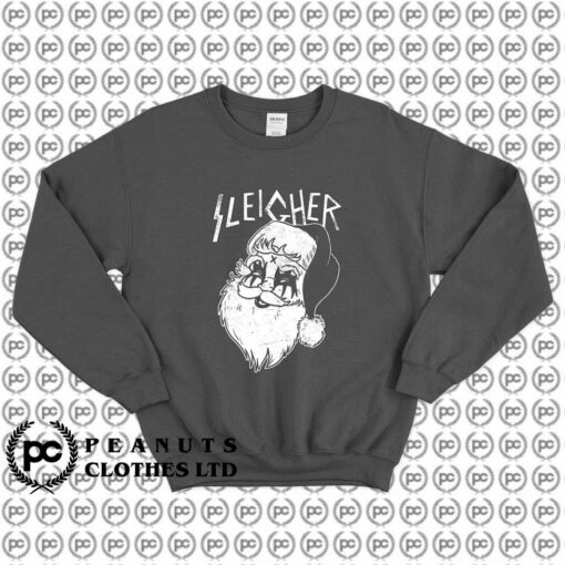 Sleigher Black Metal Santa Clause l