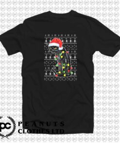 Ugly Christmas Black Cat Funny lx