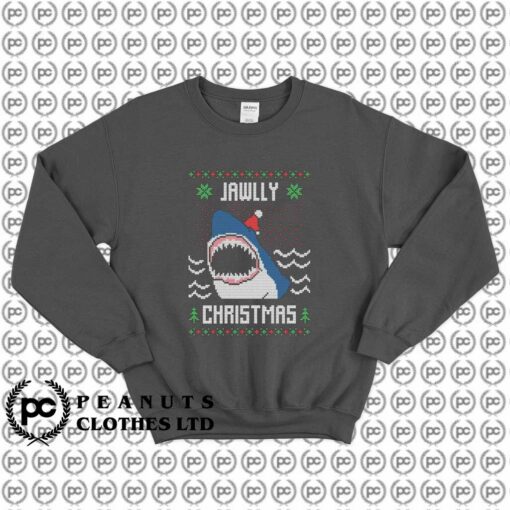 Ugly Christmas Shark Funny l