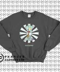 Squidward Retro Japanese Logo j