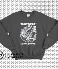 Vintage Cartoon Baphomet Steamboat Baphy k