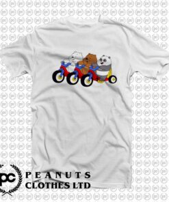 We Bare Bears Riding Bicycles