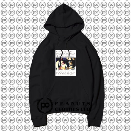 2pac And Jada Pinkett Letter Hoodie