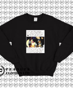 2pac And Jada Pinkett Letter Sweatshirt