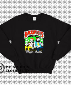 BACKWOODS Cheech And Chong Higher Quality Sweatshirt