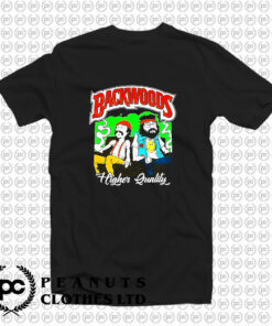 BACKWOODS Cheech And Chong Higher Quality T Shirt