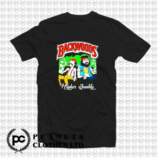 BACKWOODS Cheech And Chong Higher Quality T Shirt