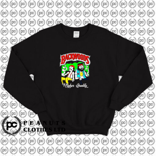 Backwoods Cheech Chong Blunt Marijuan Sweatshirt