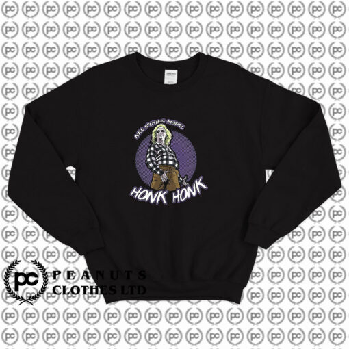 Beetlejuice Honk Slogan Sweatshirt