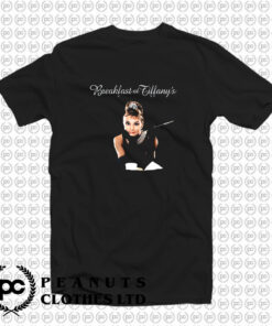 Breakfast at Tiffanys Audrey Hepburn Movie T Shirt