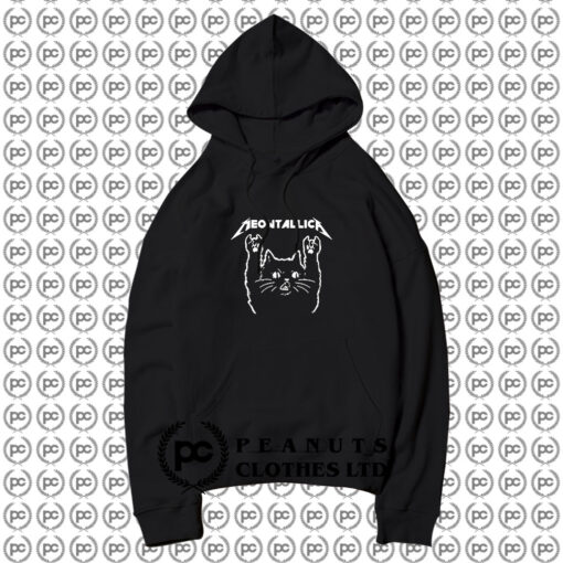 Cat Meowtallica Kitten Hoodie