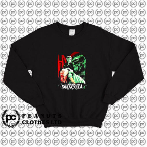 Dracula Le Cauchemar De Horror Movie Sweatshirt